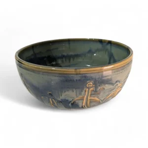 Muskoka Bay Pottery Large Friendship Bowl Muskoka Green