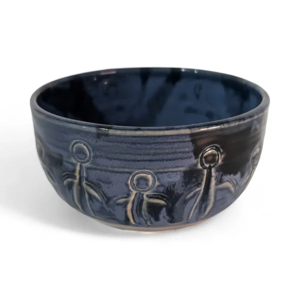 Muskoka Bay Pottery Small Friendship Bowl Summer Blue