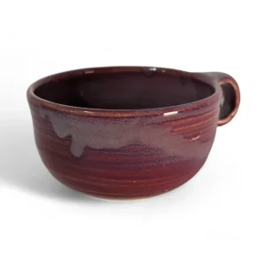 Muskoka Bay Pottery Small Soup Bowl Dusty Rose