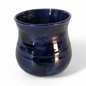 Muskoka Bay Pottery Wine Cup Cobalt Blue