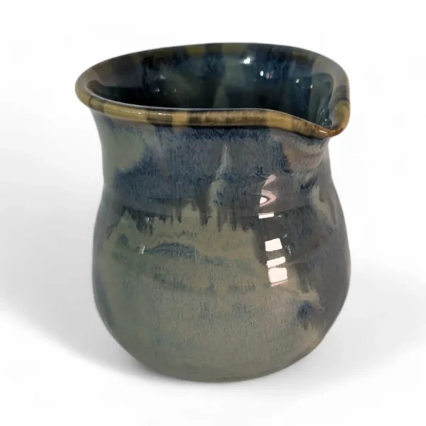 Muskoka Bay Pottery Creamer Syrup Cup Muskoka Green